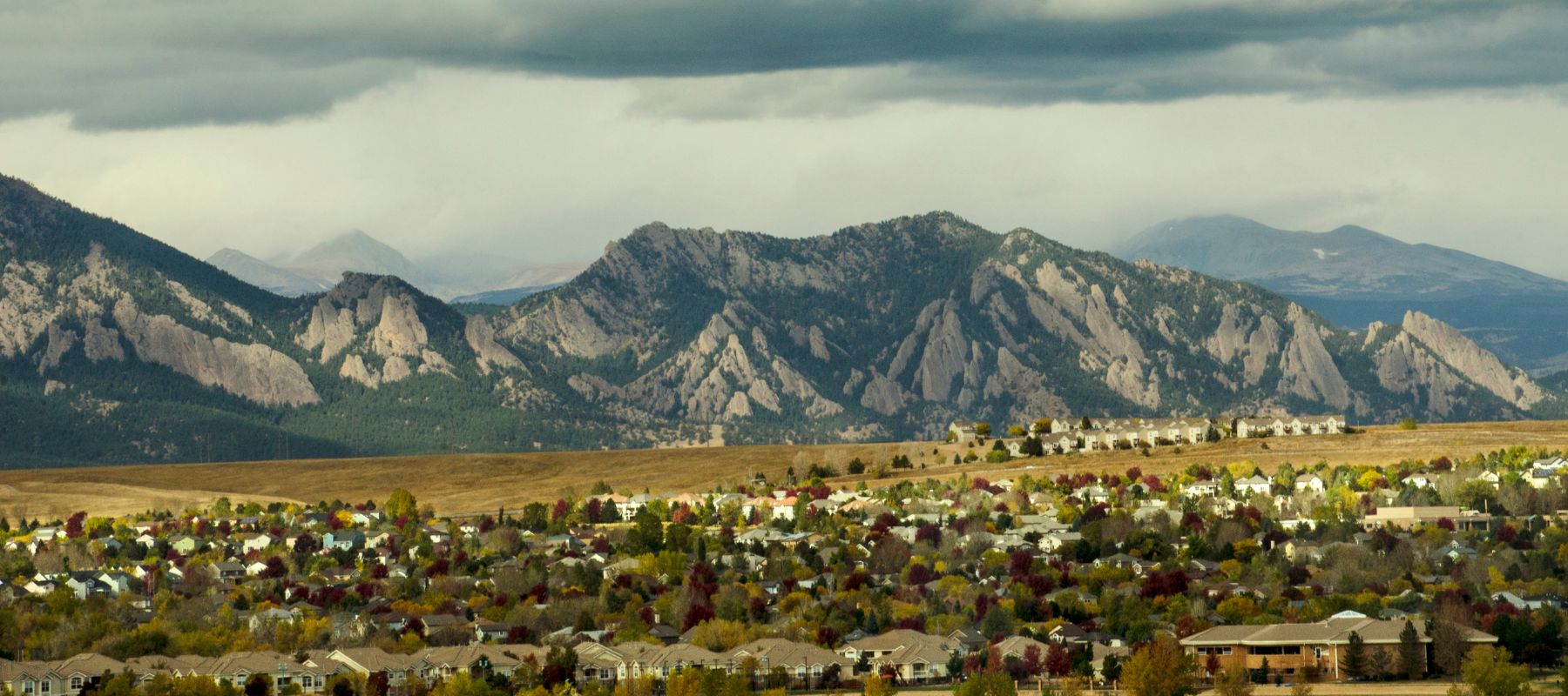 aerial shot of the bloomfield location